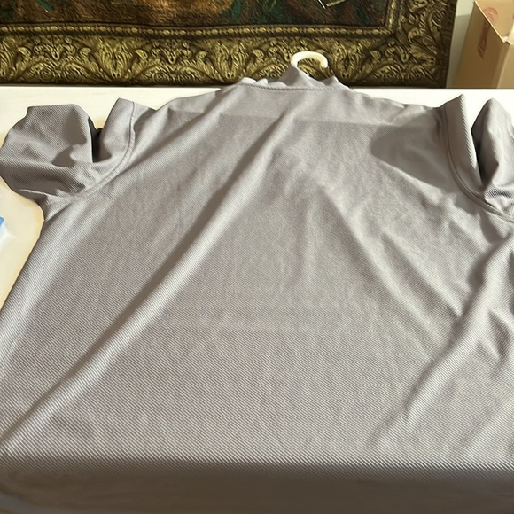 GEAR X-Large men’s grey FBI Boston polo shirt clumate control short sleeve - Picture 12 of 15